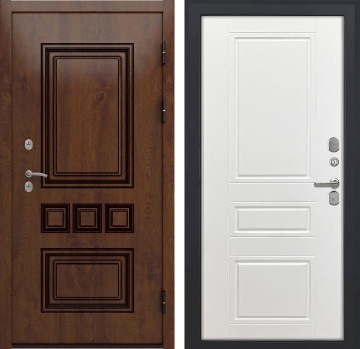 Дверь Аура ФЛ-707 (10мм, белый софт) LUX183592