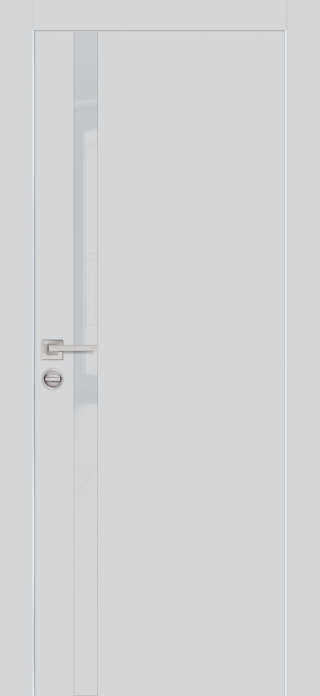 Межкомнатная дверь PX-8  AL кромка с 2-х ст. Агат