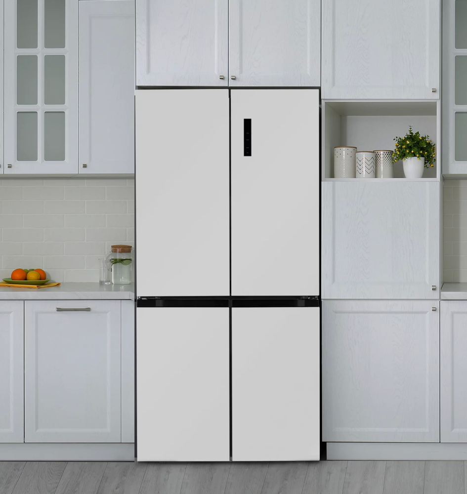 Холодильник Холодильник  трехкамерный отдельностоящий LEX LCD450WID