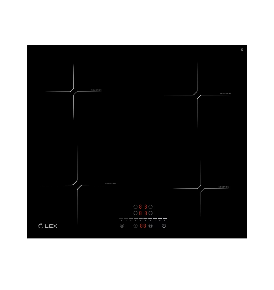 Индукционная панель Варочная панель индукционная LEX EVI 640-2 BL