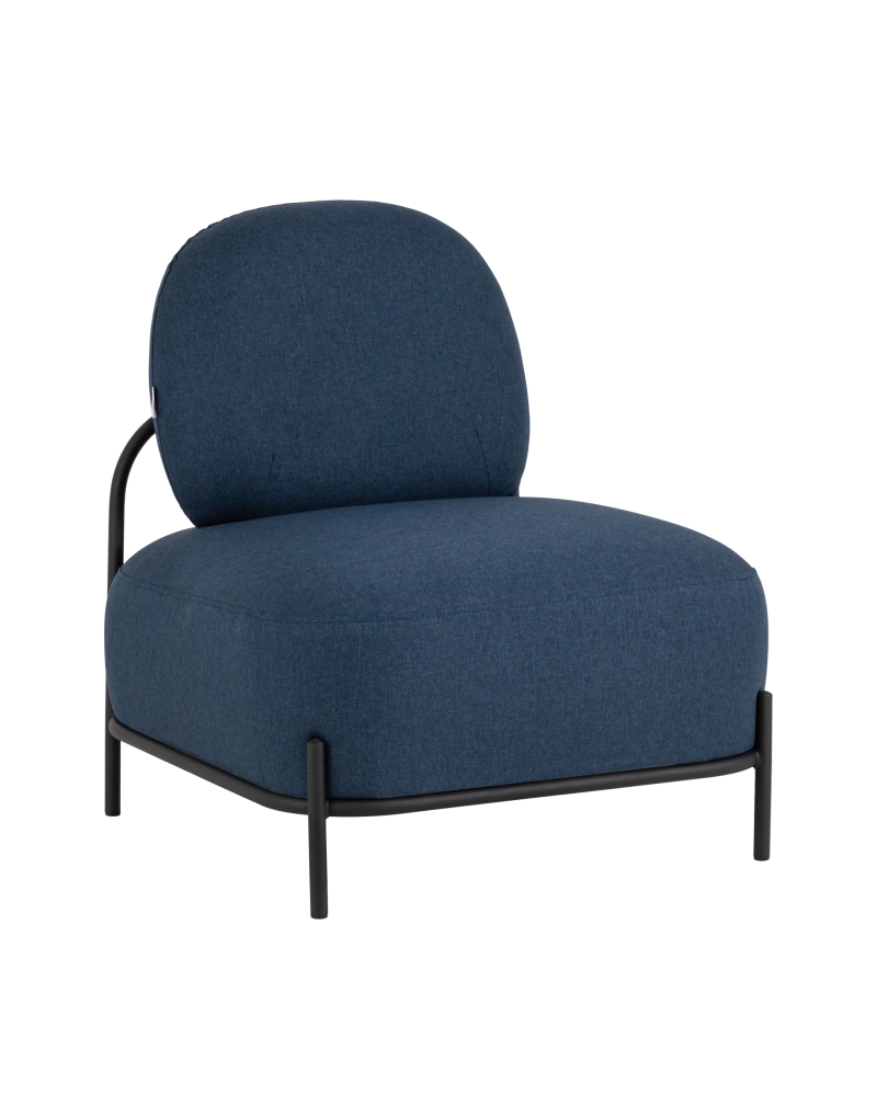 Кресло Стоун рогожка синий SG10989