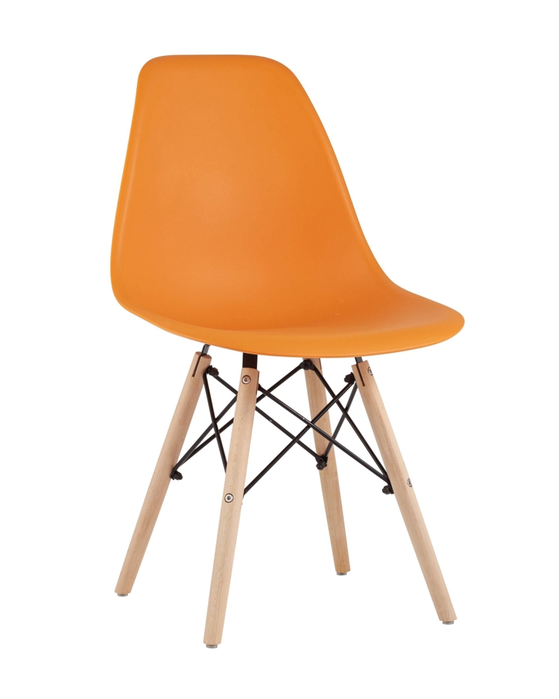 Товар Стул Eames Style DSW оранжевый x4 SG2164