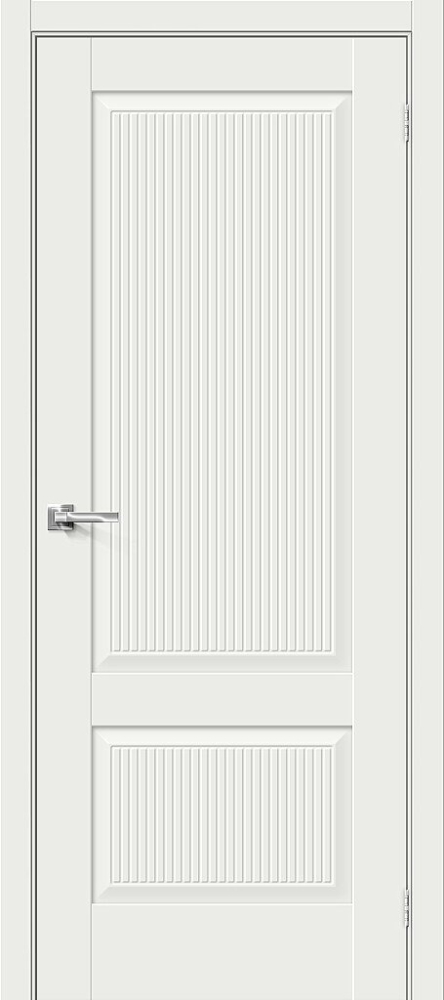 Межкомнатная дверь Прима-12.Ф7 White Matt BR5116