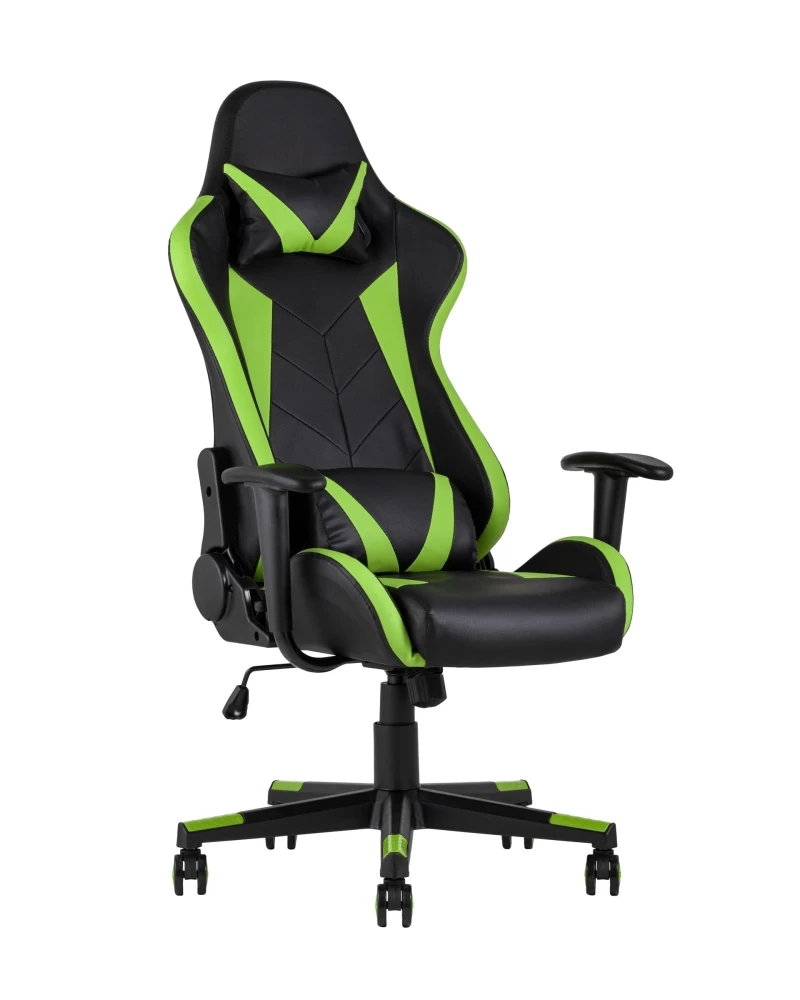 Кресло игровое TopChairs Gallardo зеленое SG2079