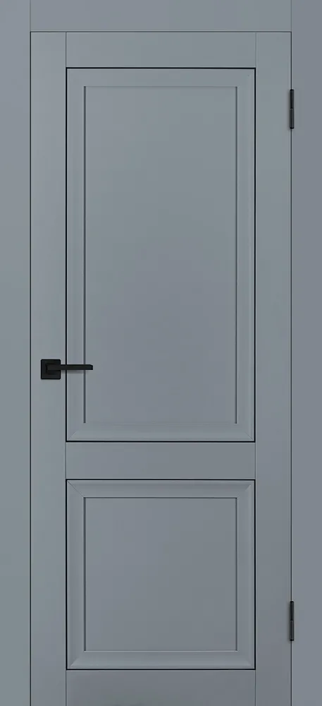 Межкомнатная дверь ПСТ-38 Серый матовый