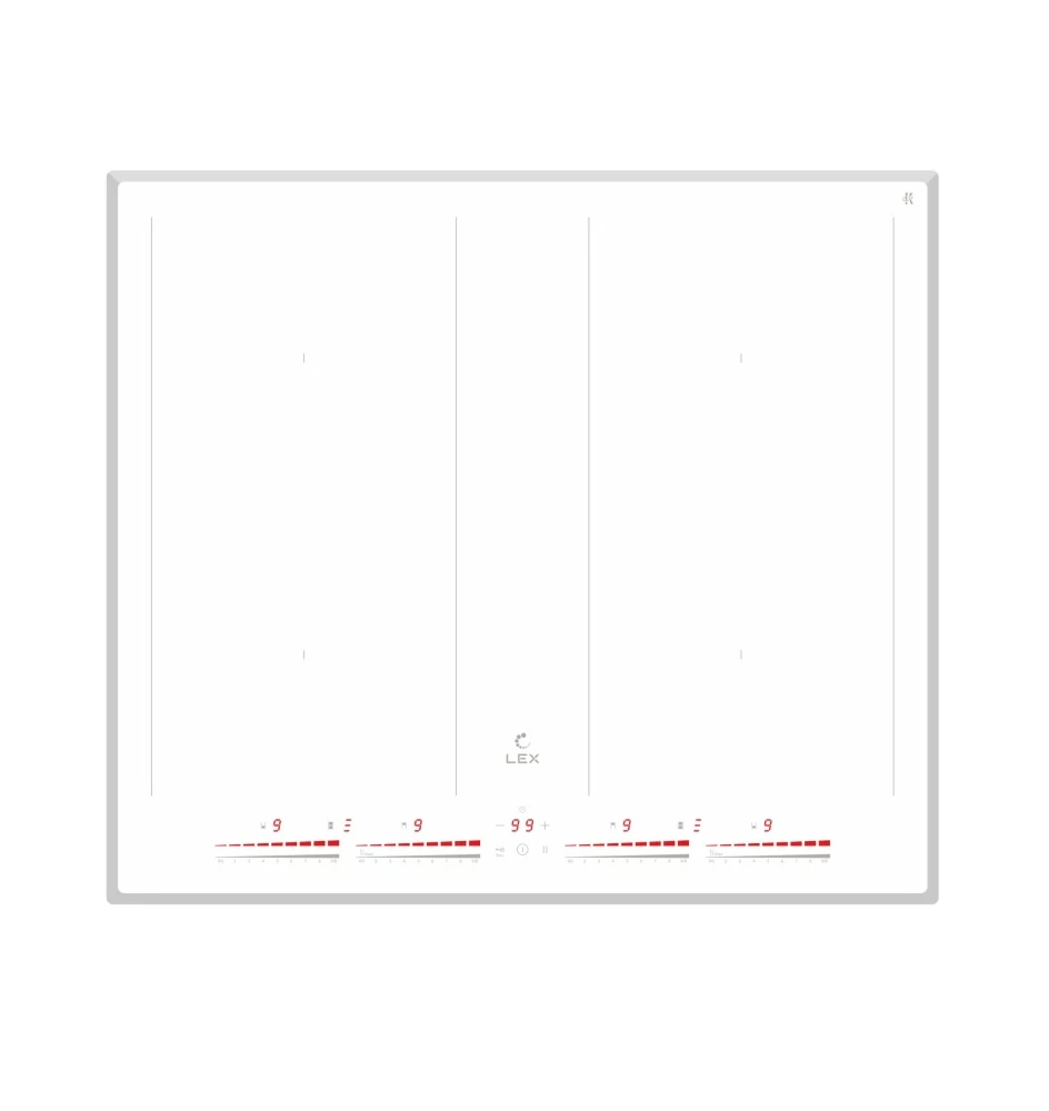 Индукционная панель Варочная панель индукционная LEX EVI 641C WH