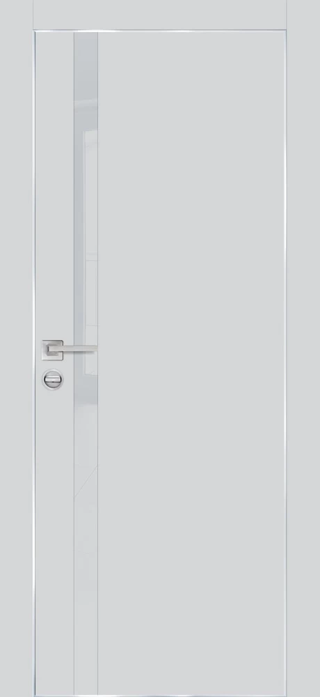 Межкомнатная дверь PX-8  AL кромка с 4-х ст. Агат